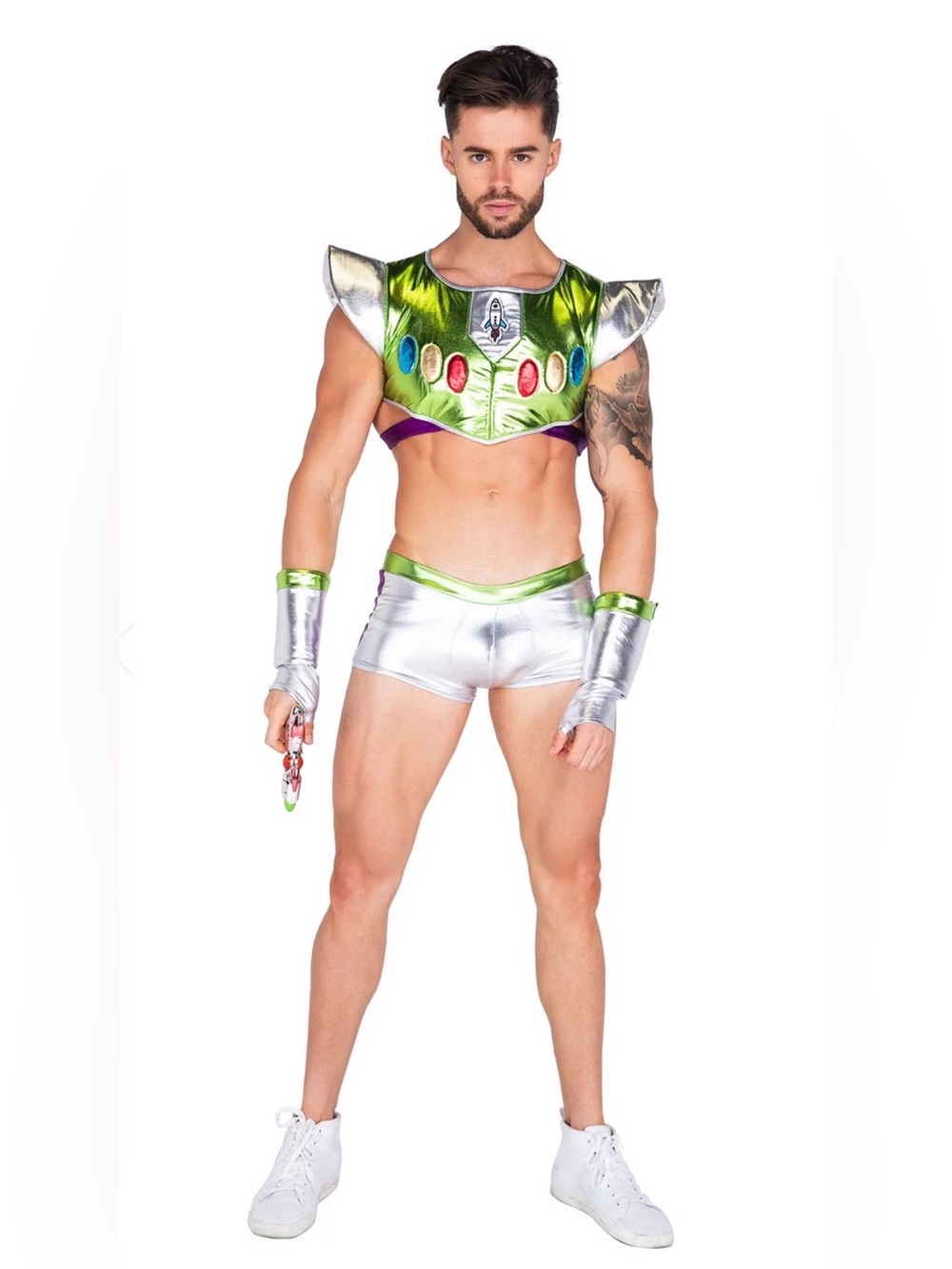 Infinity Space Voyager Men’s Costume By Roma - Brand New